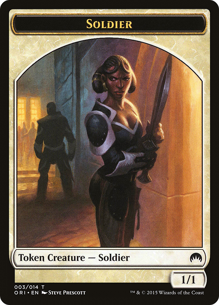 Soldier (TORI-003) - Magic Origins Tokens