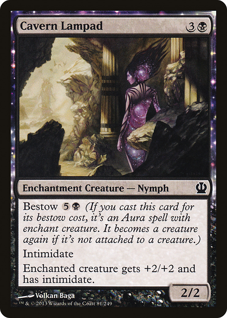 Cavern Lampad (THS-081) - Theros: (nyxtouched)