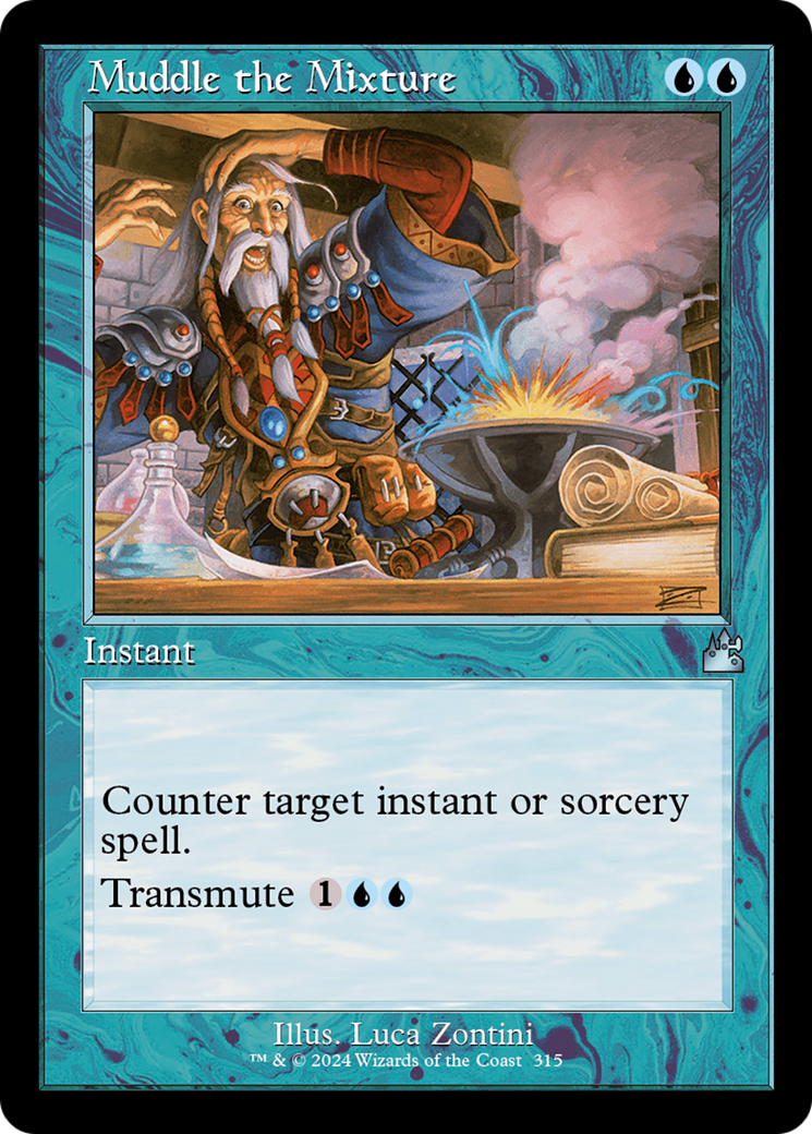 Muddle the Mixture (RVR-315) - Ravnica Remastered Foil - Premium MTG Single from Wizards of the Coast - Just $3.14! Shop now at Game Crave Tournament Store