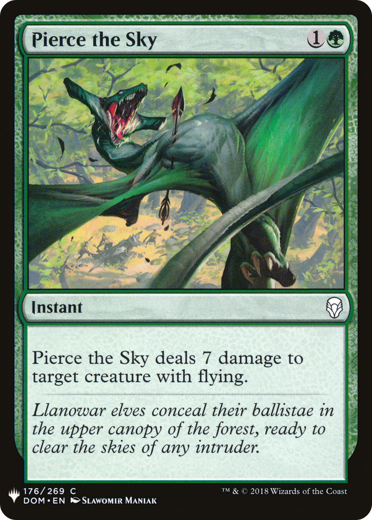 Pierce the Sky (MB1-1293) - Mystery Booster