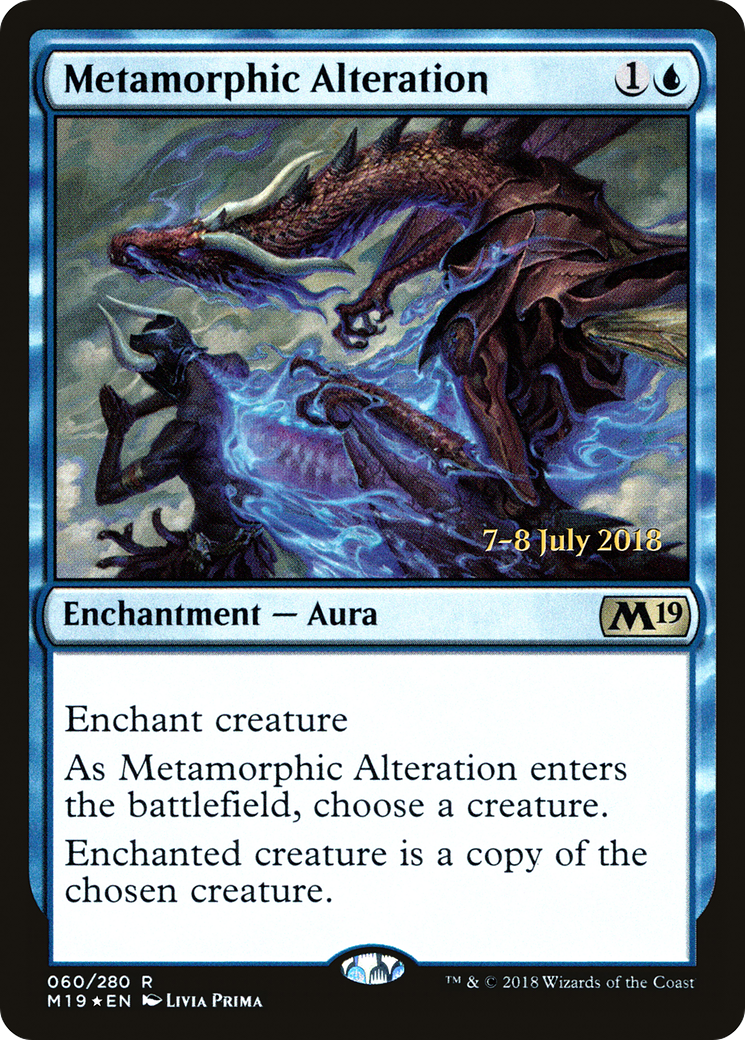 Metamorphic Alteration (PM19-60S) - Core Set 2019 Promos Foil