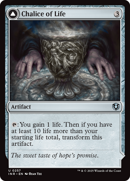 Chalice of Life (-257) - Innistrad Remastered - Premium MTG Single from Wizards of the Coast - Just $0.25! Shop now at Game Crave Tournament Store