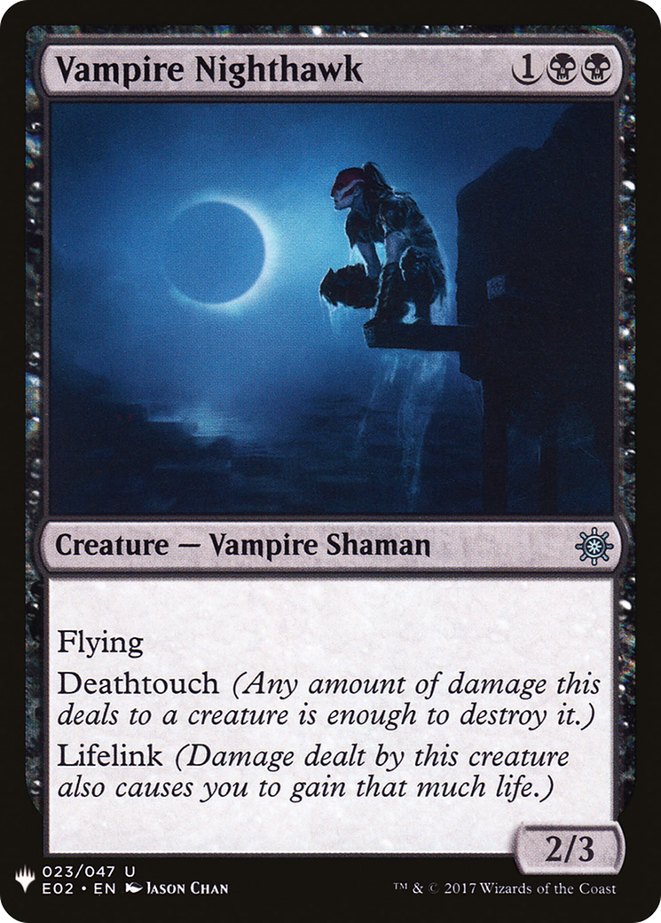Vampire Nighthawk (MB1-813) - Mystery Booster