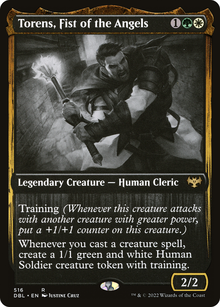 Torens, Fist of the Angels (DBL-516) - Innistrad: Double Feature Foil - Premium MTG Single from Wizards of the Coast - Just $0.74! Shop now at Game Crave Tournament Store