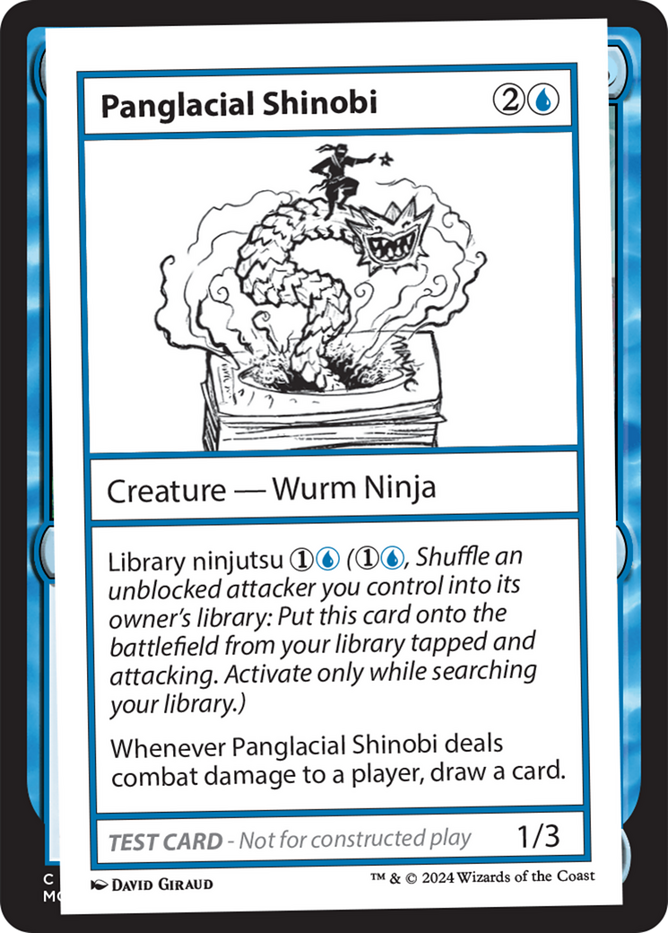 Panglacial Shinobi (MB2-298) - Mystery Booster 2 - Premium MTG Single from Wizards of the Coast - Just $0.25! Shop now at Game Crave Tournament Store
