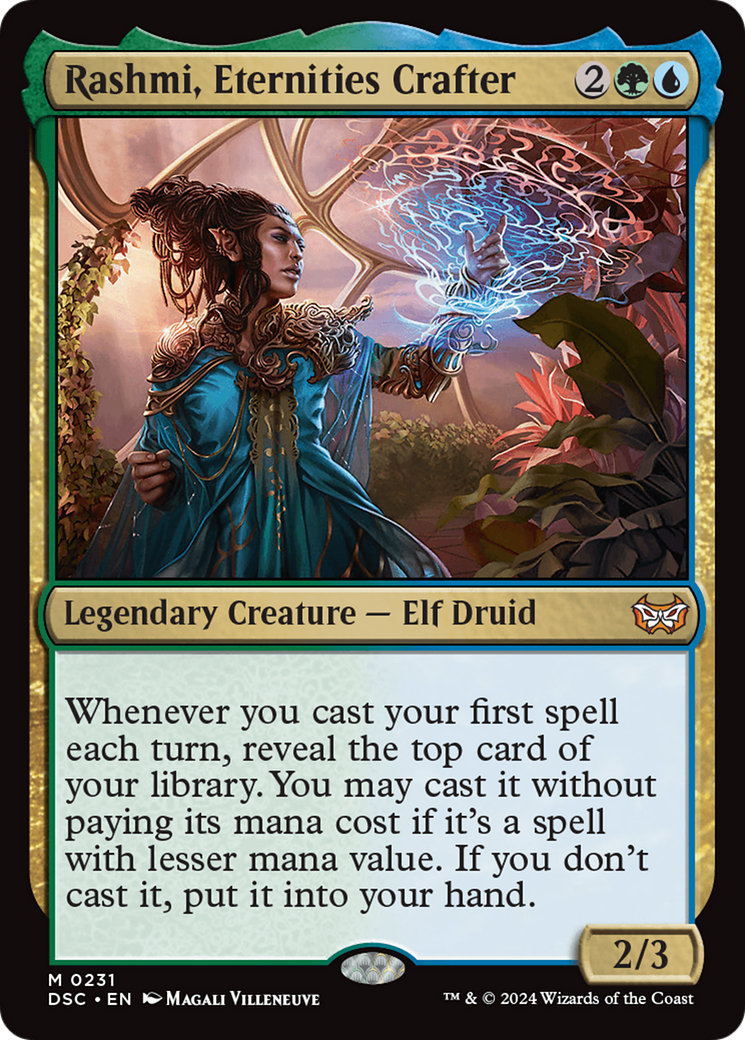 Rashmi, Eternities Crafter (DSC-231) - Duskmourn: House of Horror Commander - Premium MTG Single from Wizards of the Coast - Just $0.25! Shop now at Game Crave Tournament Store