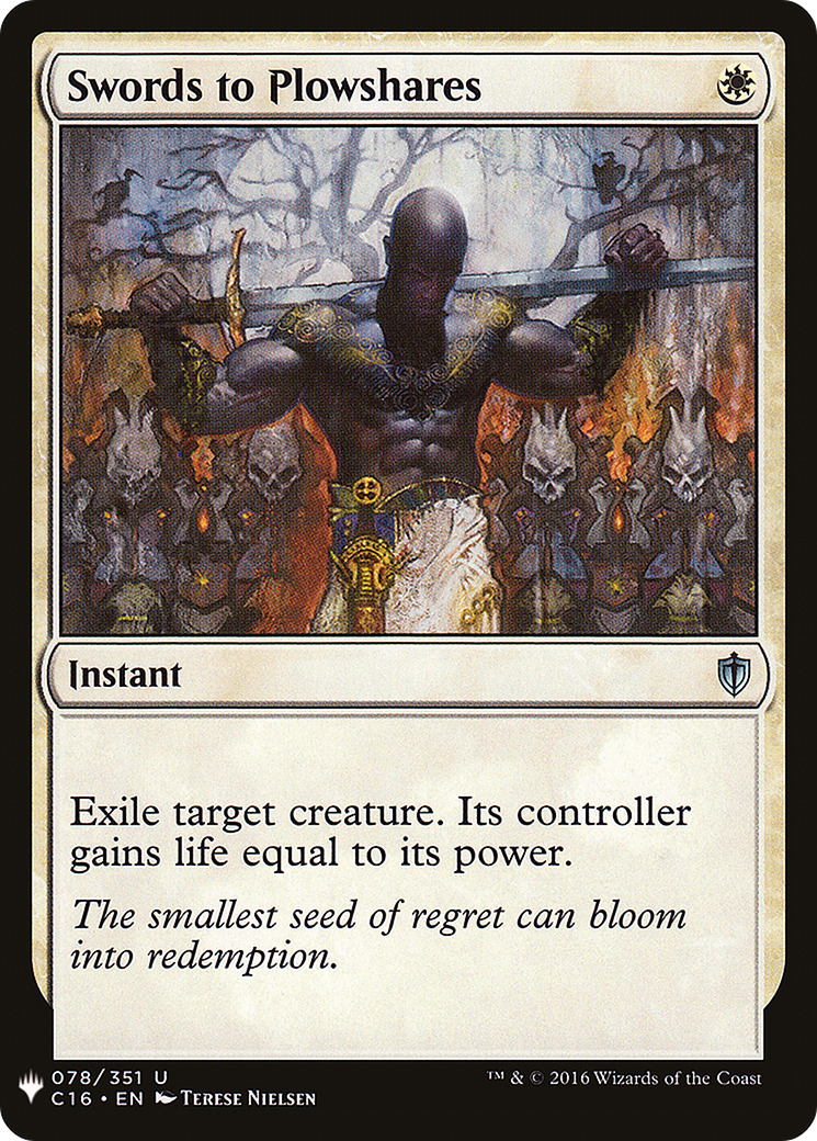 Swords to Plowshares (MB1-253) - Mystery Booster