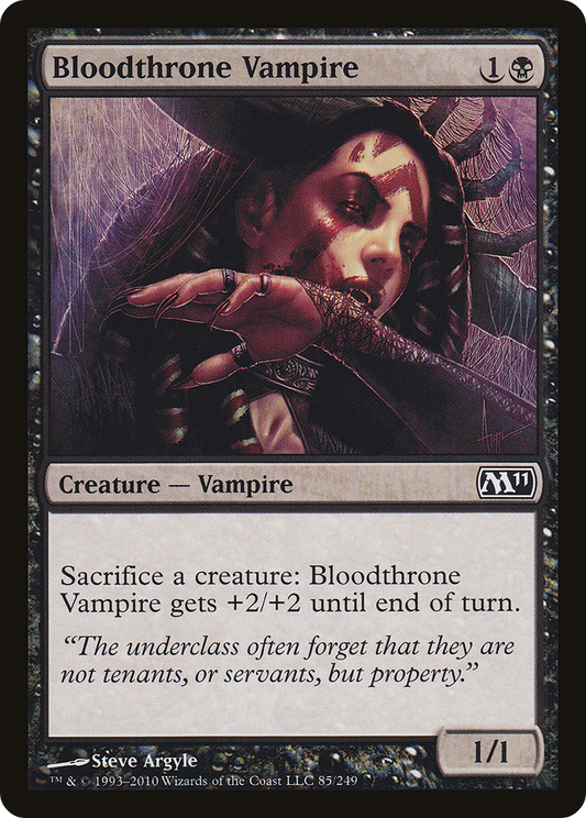 Bloodthrone Vampire (M11-085) - Magic 2011