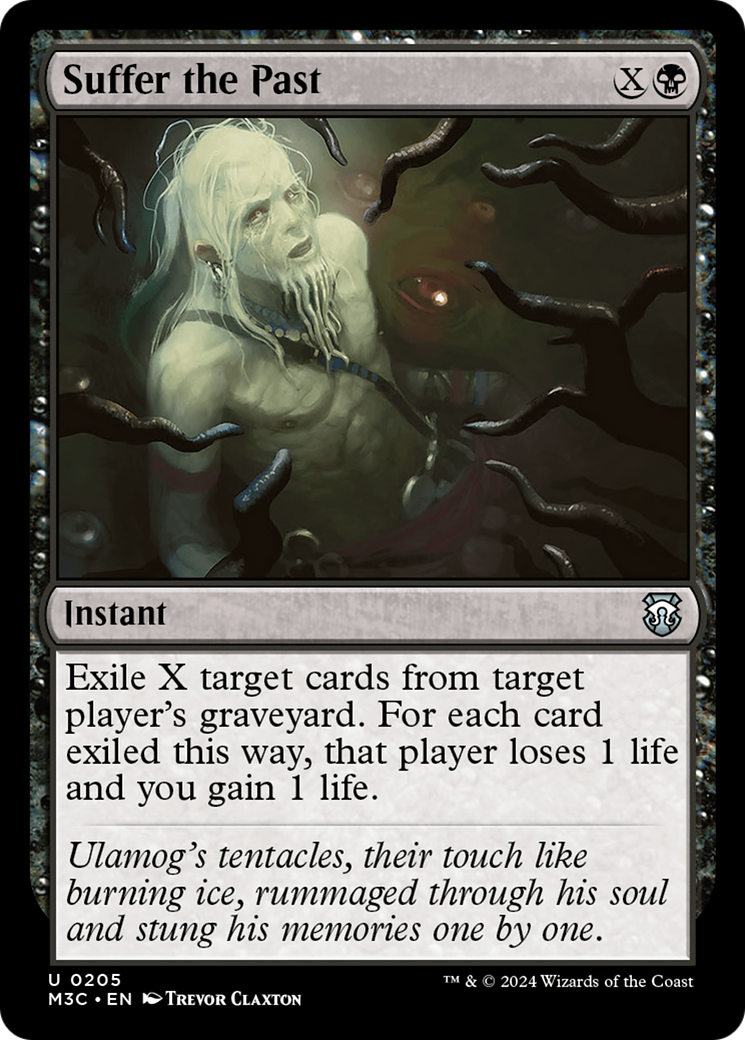 Suffer the Past (M3C-205) - Modern Horizons 3 Commander - Premium MTG Single from Wizards of the Coast - Just $0.25! Shop now at Game Crave Tournament Store
