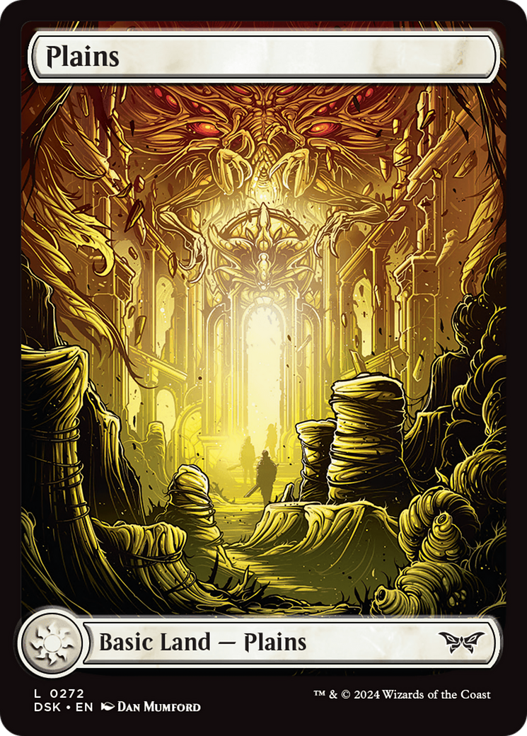 Plains (DSK-272) - Duskmourn: House of Horror Foil - Premium MTG Single from Wizards of the Coast - Just $0.26! Shop now at Game Crave Tournament Store