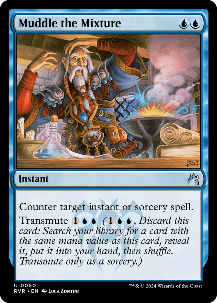 Muddle the Mixture (RVR-050) - Ravnica Remastered Foil - Premium MTG Single from Wizards of the Coast - Just $1.58! Shop now at Game Crave Tournament Store