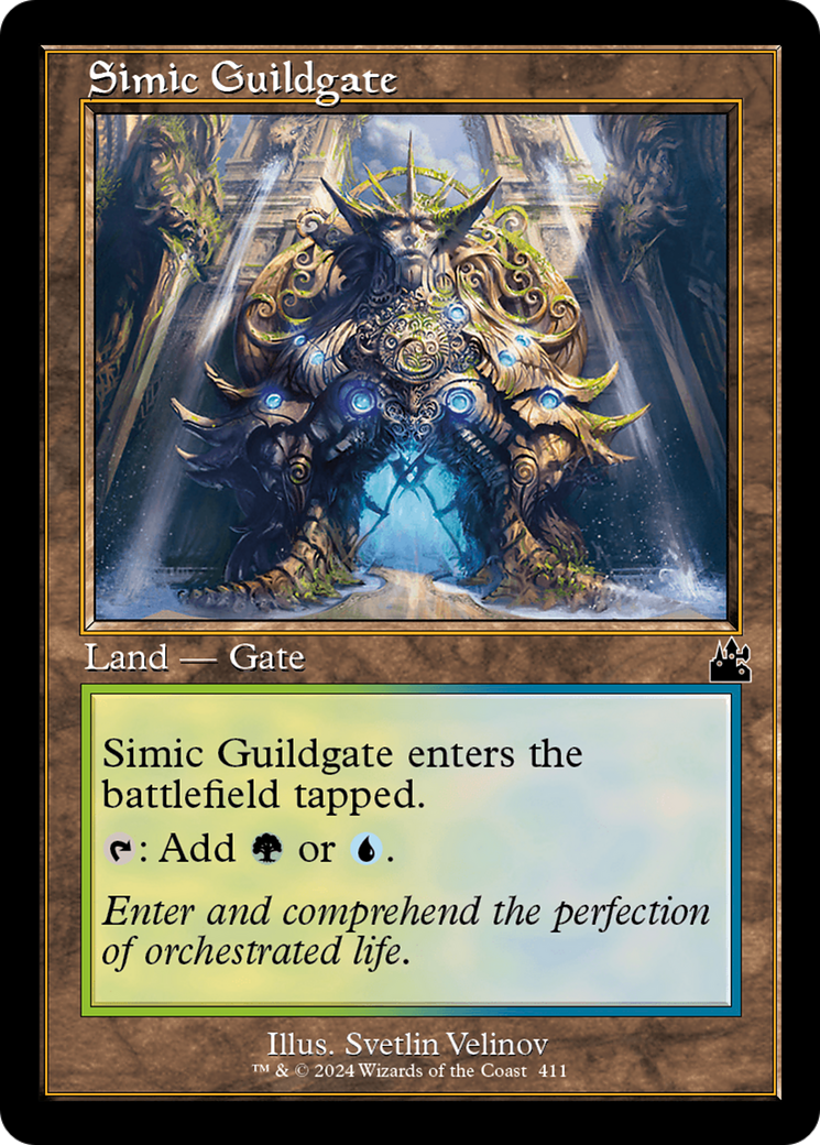 Simic Guildgate (RVR-411) - Ravnica Remastered Foil - Premium MTG Single from Wizards of the Coast - Just $0.26! Shop now at Game Crave Tournament Store