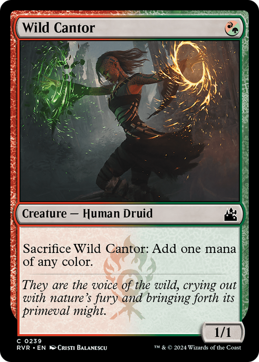 Wild Cantor (RVR-239) - Ravnica Remastered - Premium MTG Single from Wizards of the Coast - Just $0.25! Shop now at Game Crave Tournament Store
