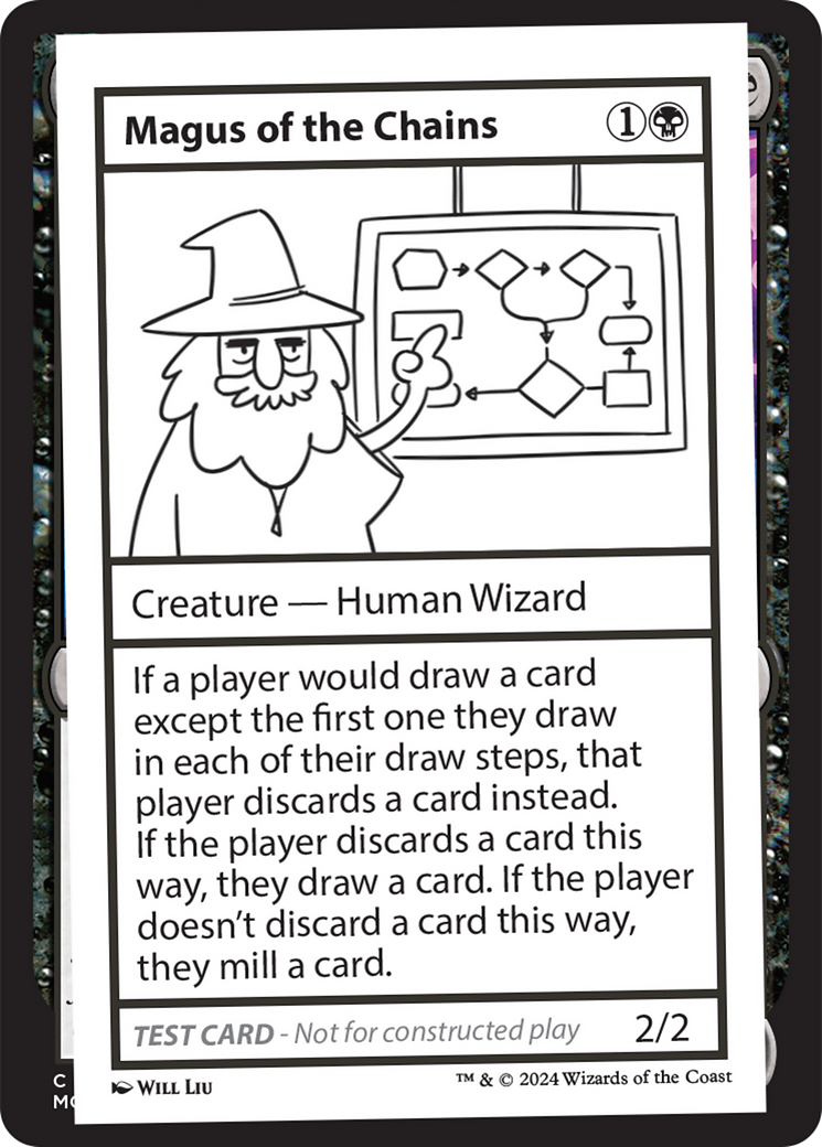 Magus of the Chains (MB2-313) - Mystery Booster 2 - Premium MTG Single from Wizards of the Coast - Just $0.26! Shop now at Game Crave Tournament Store
