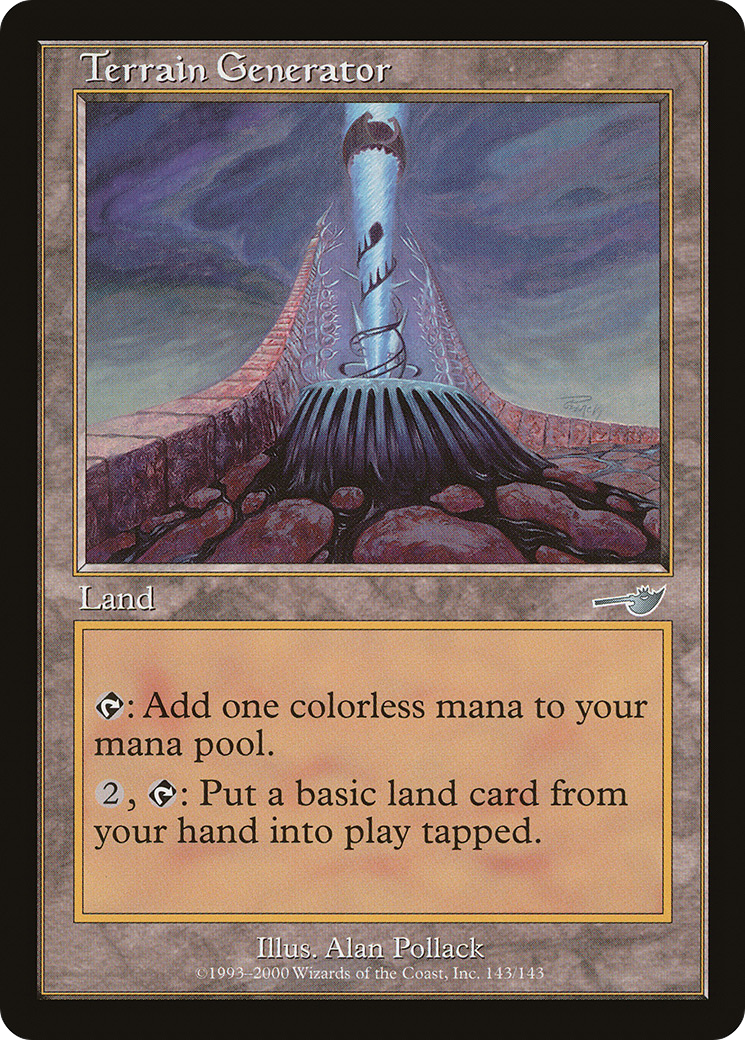 Terrain Generator (NEM-143) - Nemesis Foil
