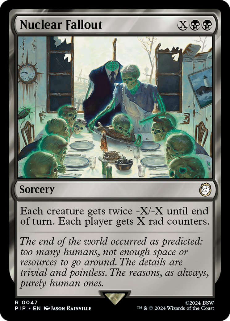 Nuclear Fallout (PIP-047) - Fallout Foil - Premium MTG Single from Wizards of the Coast - Just $1.91! Shop now at Game Crave Tournament Store