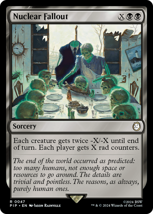 Nuclear Fallout (PIP-047) - Fallout Foil - Premium MTG Single from Wizards of the Coast - Just $1.91! Shop now at Game Crave Tournament Store