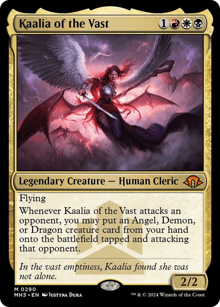 Kaalia of the Vast (MH3-290) - Modern Horizons 3 Foil - Premium MTG Single from Wizards of the Coast - Just $3.95! Shop now at Game Crave Tournament Store