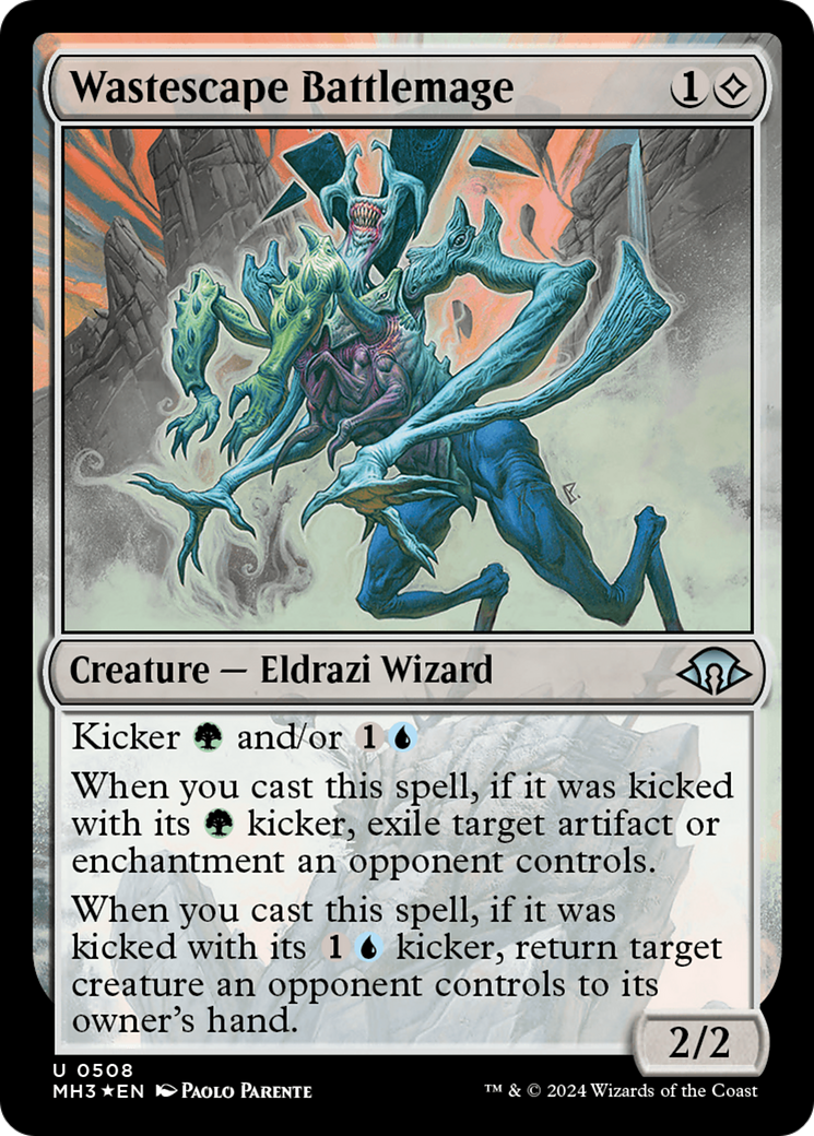 Wastescape Battlemage (MH3-508) - Modern Horizons 3 Foil - Premium MTG Single from Wizards of the Coast - Just $2.34! Shop now at Game Crave Tournament Store