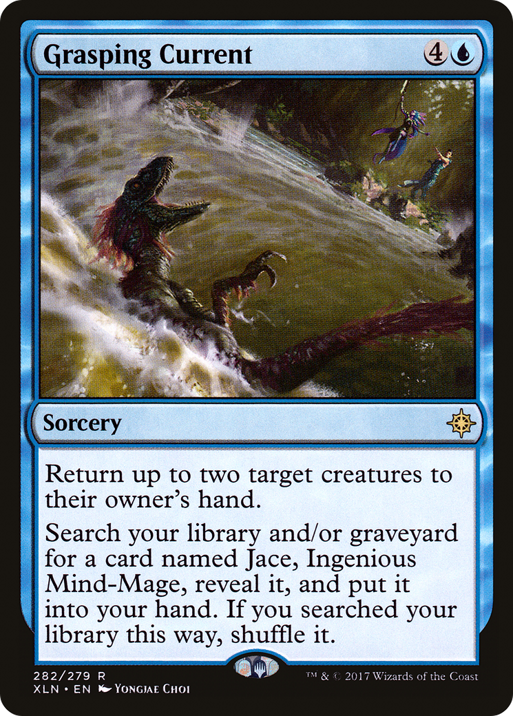 Grasping Current (XLN-282) - Ixalan Foil