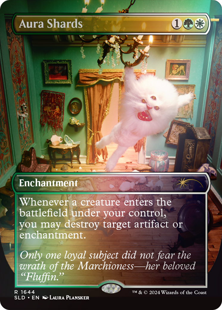 Aura Shards (SLD-1644★) - Secret Lair Drop Foil - Premium MTG Single from Wizards of the Coast - Just $21.35! Shop now at Game Crave Tournament Store