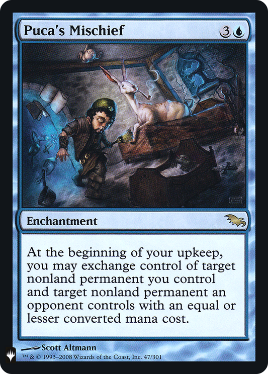 Puca's Mischief (FMB1-029) - Mystery Booster Retail Edition Foils Foil