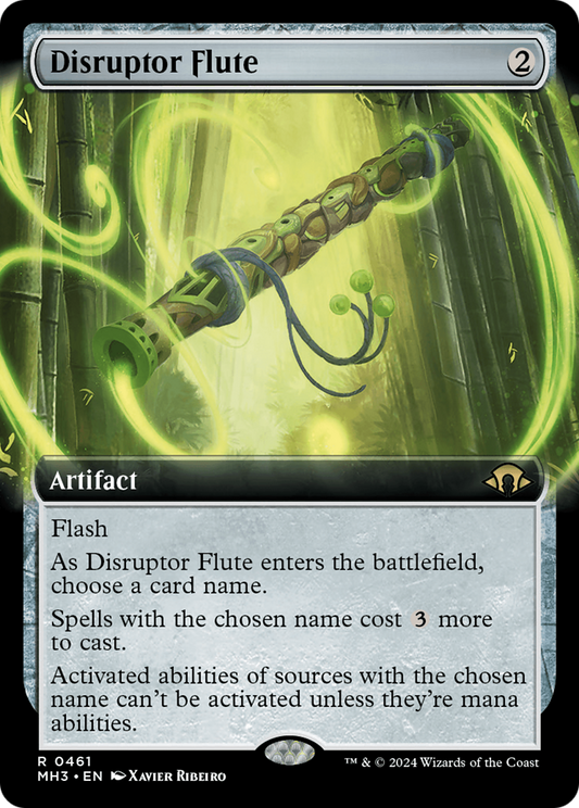 Disruptor Flute (MH3-461) - Modern Horizons 3: (Extended Art) - Premium MTG Single from Wizards of the Coast - Just $0.80! Shop now at Game Crave Tournament Store