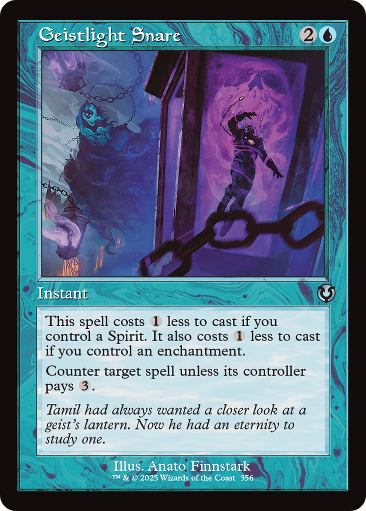 Geistlight Snare (Retro Frame) (-356) - Innistrad Remastered Foil - Premium MTG Single from Wizards of the Coast - Just $0.35! Shop now at Game Crave Tournament Store