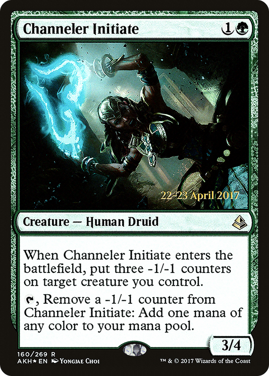 Channeler Initiate (PAKH-160S) - Amonkhet Promos Foil
