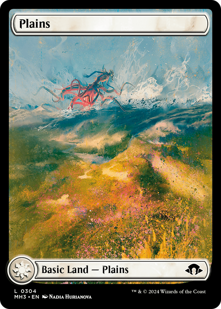 Plains (MH3-304) - Modern Horizons 3 - Premium MTG Single from Wizards of the Coast - Just $0.25! Shop now at Game Crave Tournament Store