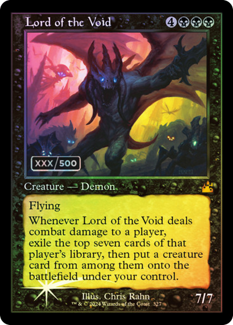 Lord of the Void (RVR-327Z) - Ravnica Remastered Foil - Premium MTG Single from Wizards of the Coast - Just $106.93! Shop now at Game Crave Tournament Store