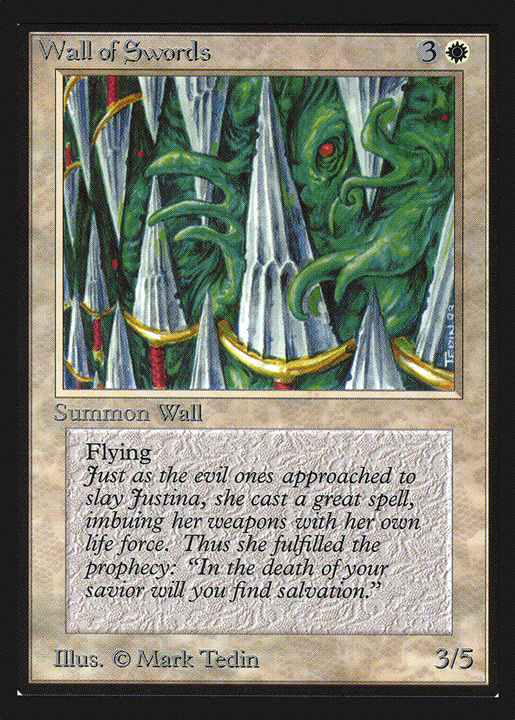 Wall of Swords (CEI-043) - Intl. Collectors' Edition