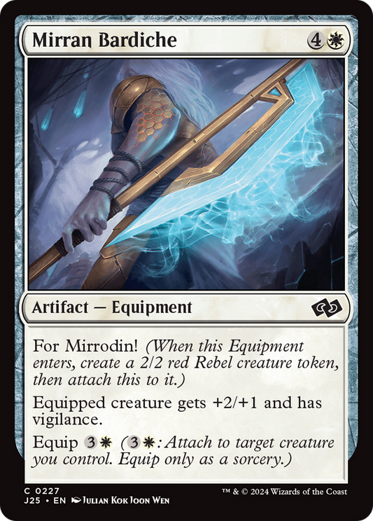 Mirran Bardiche (J25-227) - Foundations Jumpstart - Premium MTG Single from Wizards of the Coast - Just $0.25! Shop now at Game Crave Tournament Store