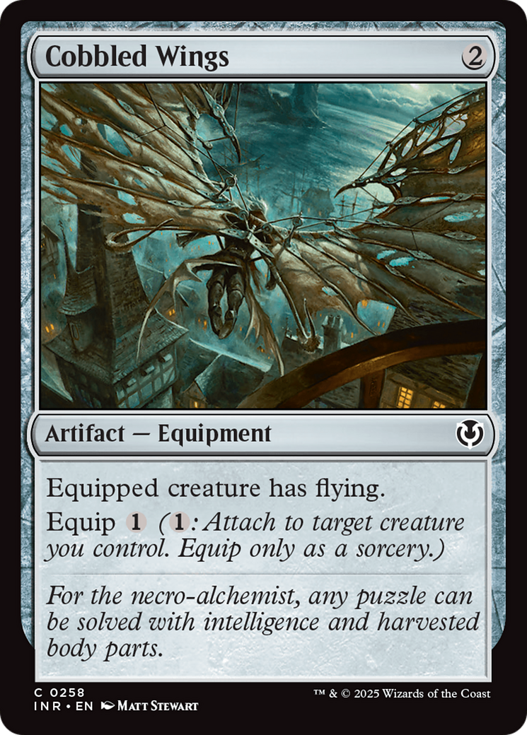 Cobbled Wings (-258) - Innistrad Remastered Foil - Premium MTG Single from Wizards of the Coast - Just $0.25! Shop now at Game Crave Tournament Store