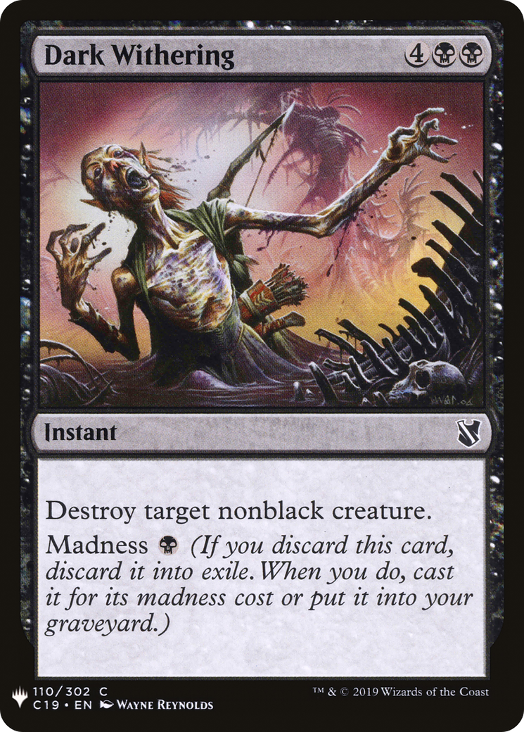 Dark Withering (MB1-612) - Mystery Booster