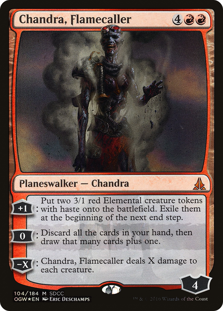Chandra, Flamecaller (PS16-104) - San Diego Comic-Con 2016 Foil