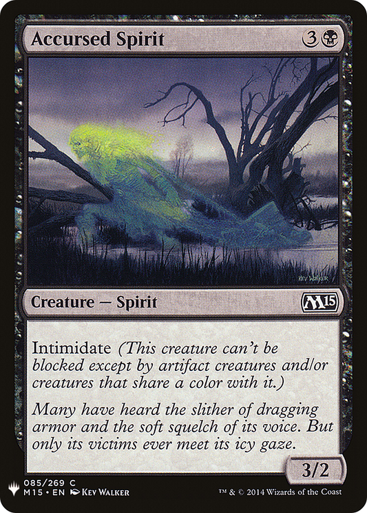 Accursed Spirit (MB1-559) - Mystery Booster
