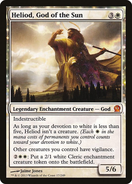 Heliod, God of the Sun (THS-017) - Theros: (nyxtouched)