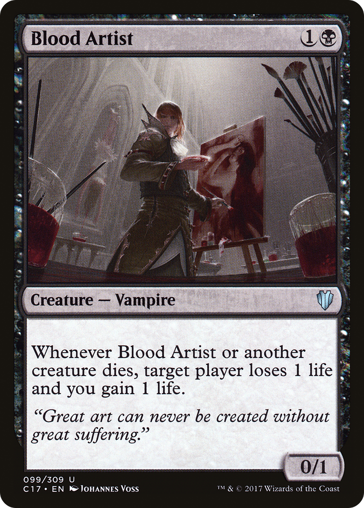 Blood Artist (C17-099) - Commander 2017