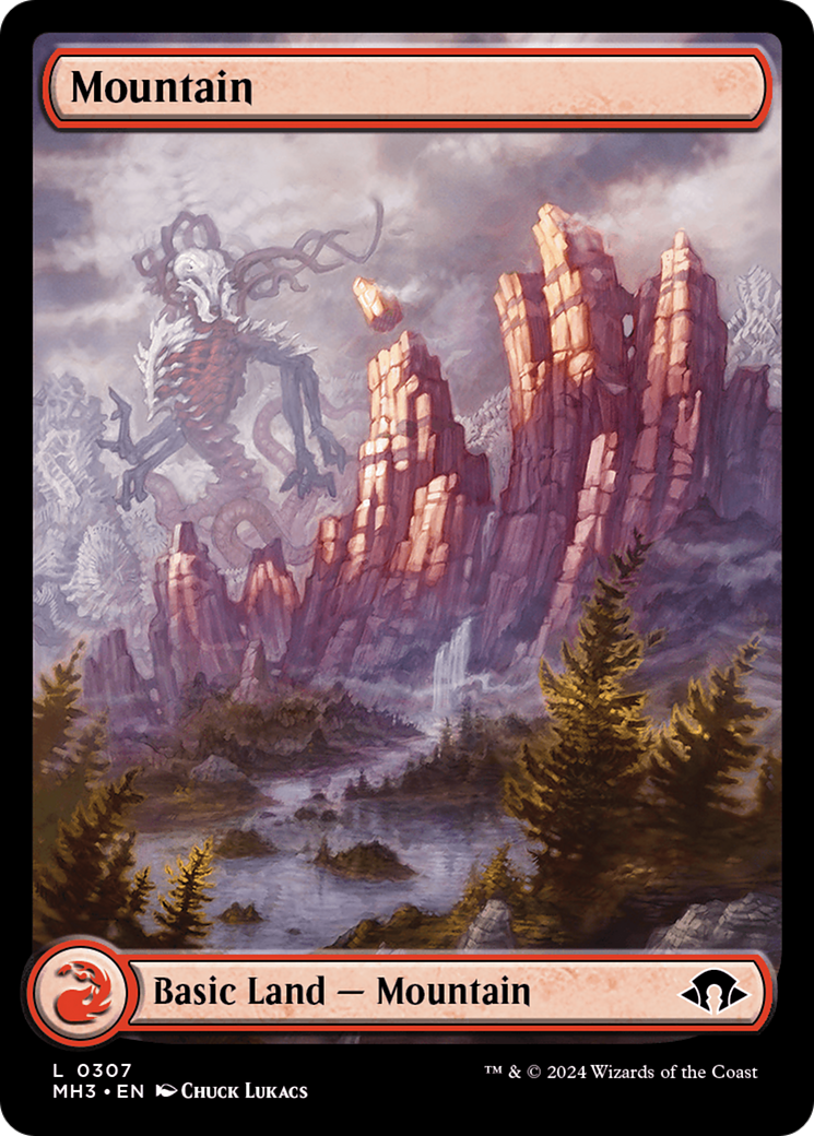 Mountain (MH3-307) - Modern Horizons 3 Foil - Premium MTG Single from Wizards of the Coast - Just $0.25! Shop now at Game Crave Tournament Store