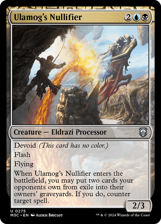 Ulamog's Nullifier (M3C-275) - Modern Horizons 3 Commander - Premium MTG Single from Wizards of the Coast - Just $0.25! Shop now at Game Crave Tournament Store