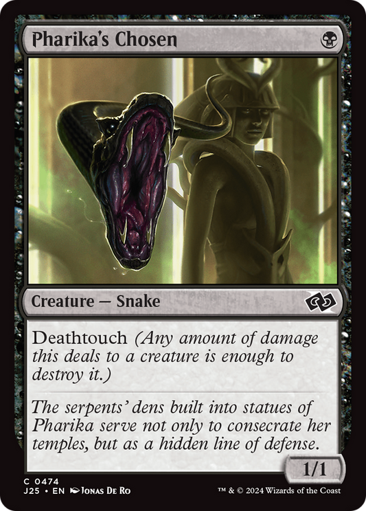 Pharika's Chosen (J25-474) - Foundations Jumpstart - Premium MTG Single from Wizards of the Coast - Just $0.25! Shop now at Game Crave Tournament Store