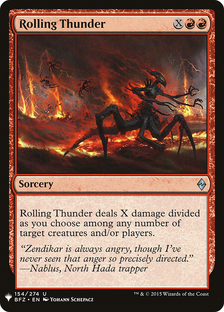 Rolling Thunder (MB1-1043) - Mystery Booster