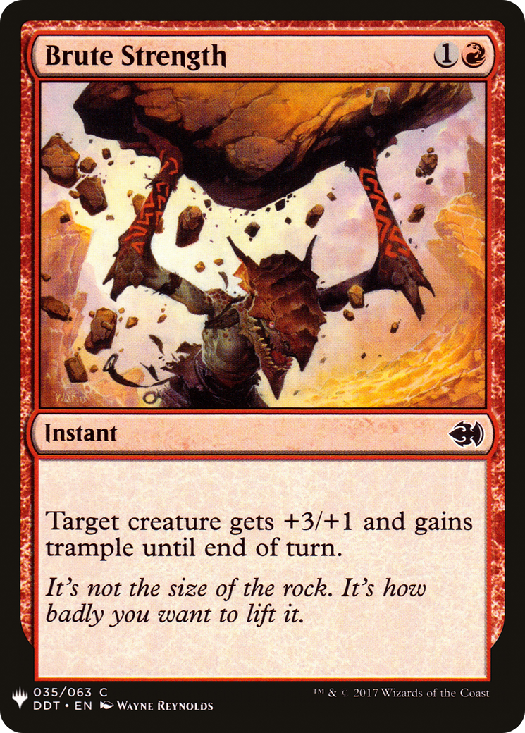 Brute Strength (MB1-877) - Mystery Booster