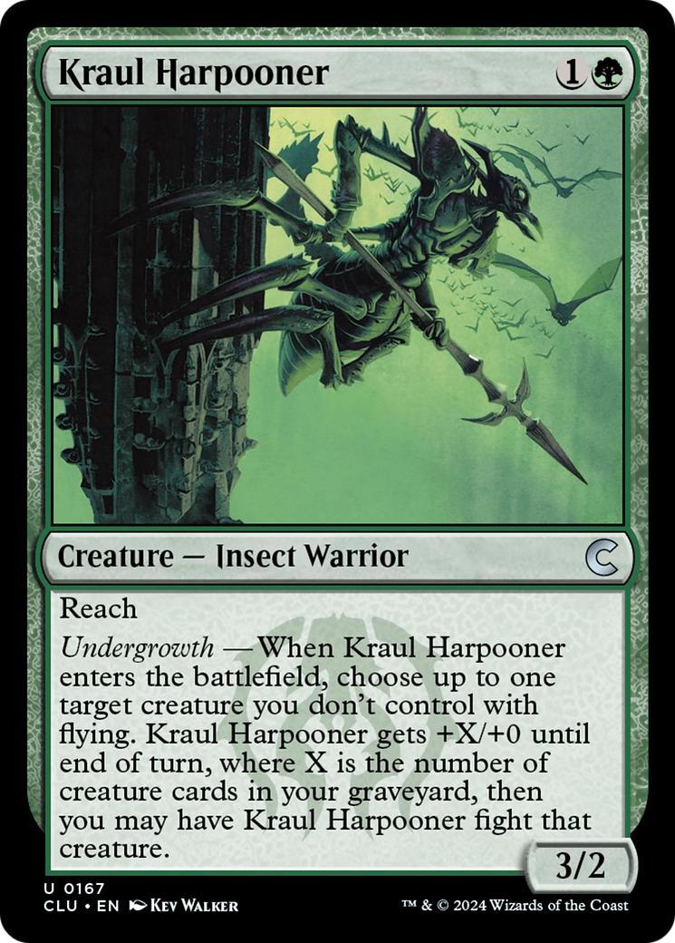 Kraul Harpooner (CLU-167) - Ravnica: Clue Edition - Premium MTG Single from Wizards of the Coast - Just $0.26! Shop now at Game Crave Tournament Store