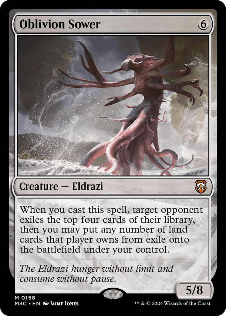 Oblivion Sower (M3C-158) - Modern Horizons 3 Commander - Premium MTG Single from Wizards of the Coast - Just $0.26! Shop now at Game Crave Tournament Store