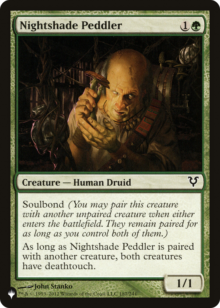 Nightshade Peddler (PLIST-184) - The List