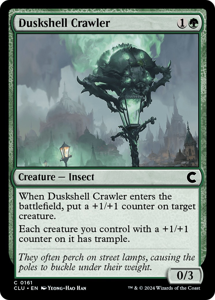 Duskshell Crawler (CLU-161) - Ravnica: Clue Edition - Premium MTG Single from Wizards of the Coast - Just $0.25! Shop now at Game Crave Tournament Store