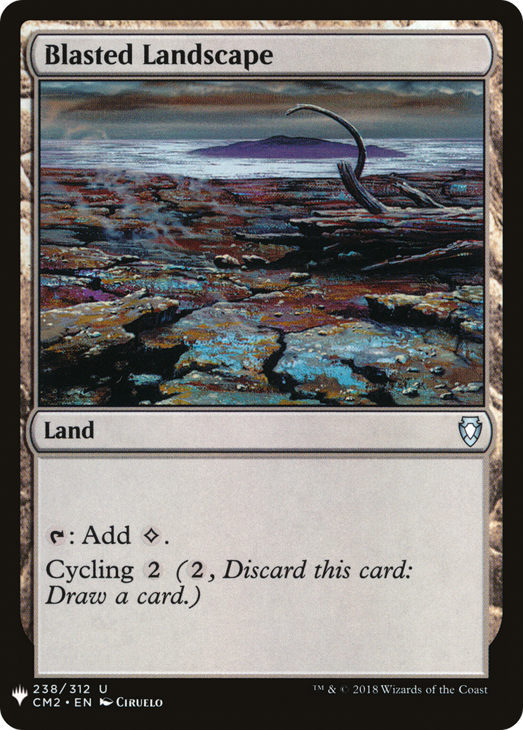 Blasted Landscape (MB1-1657) - Mystery Booster