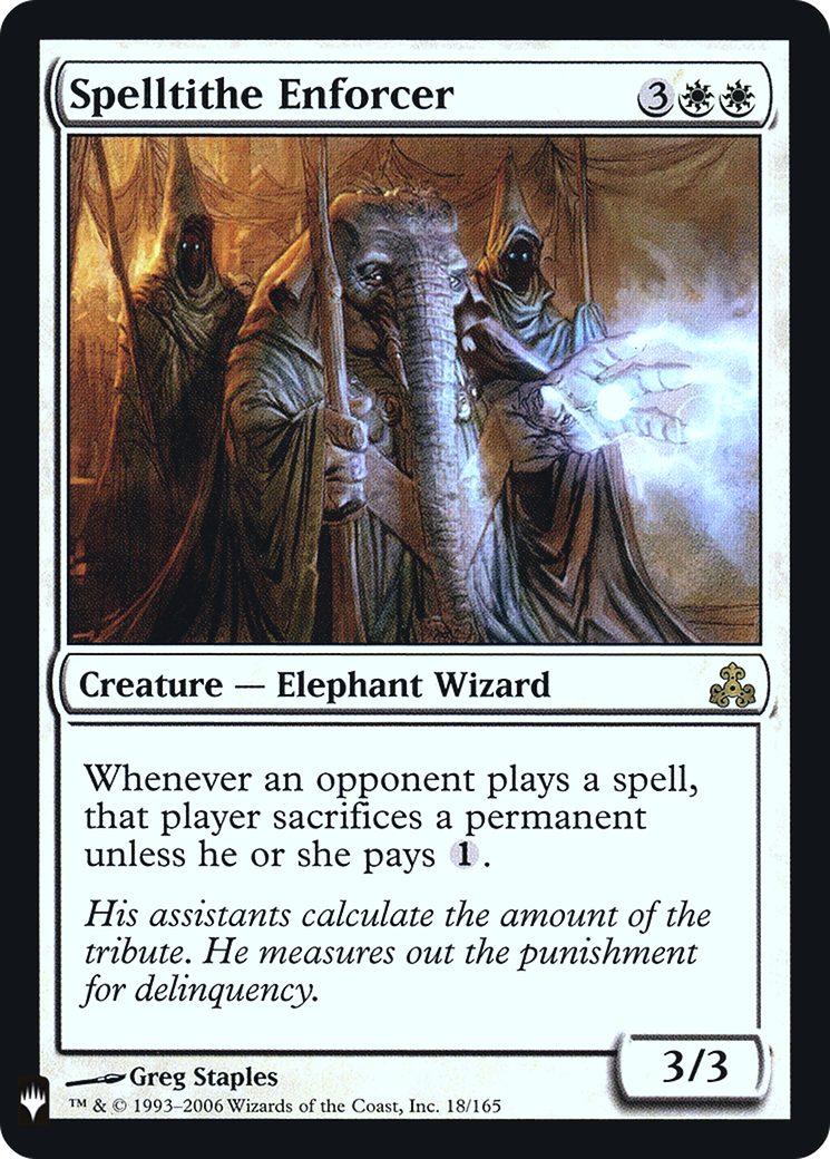 Spelltithe Enforcer (FMB1-016) - Mystery Booster Retail Edition Foils Foil